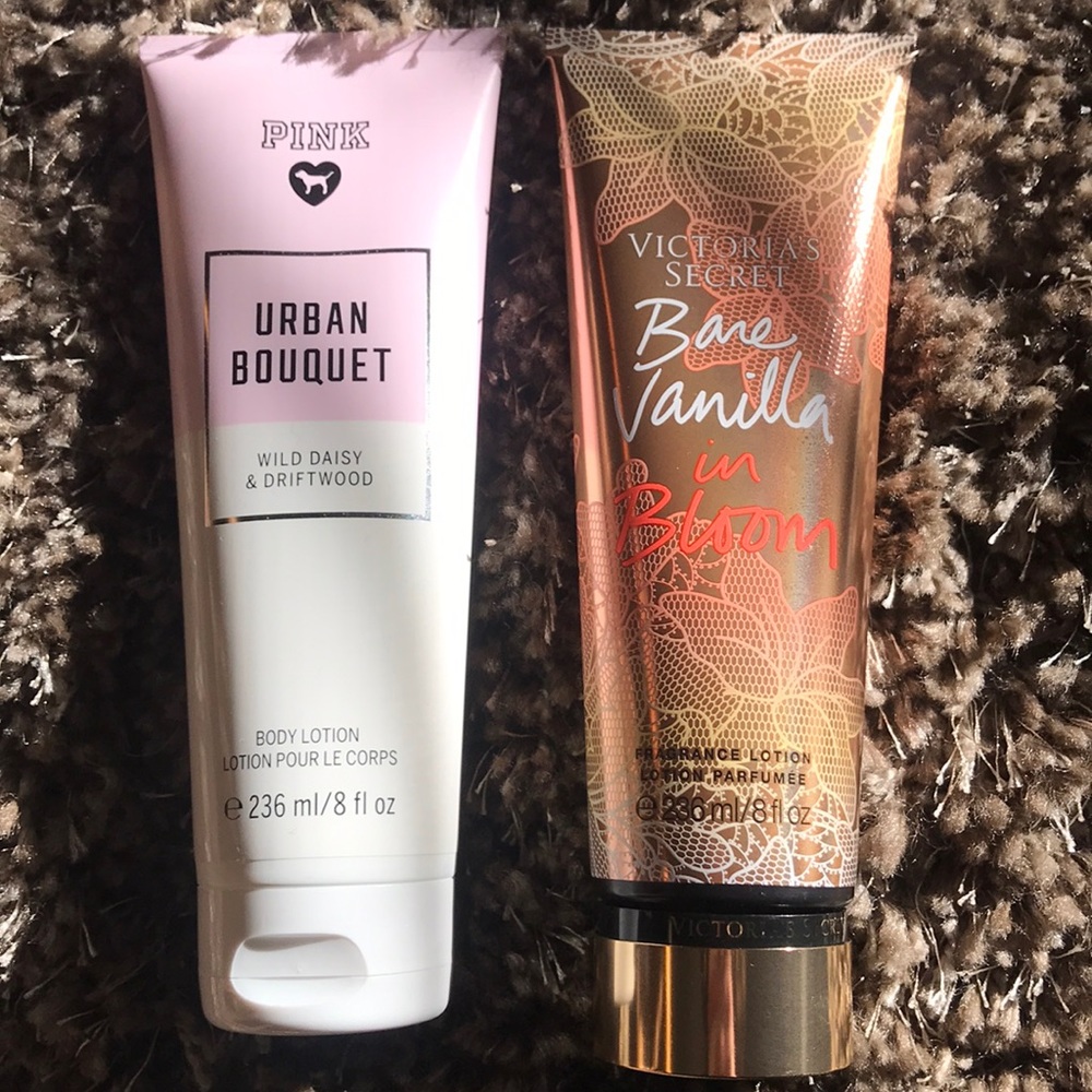Lot of 2 VS/PINK lotions